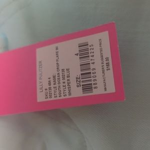 Lilly Pulitzer South Ocean Crop Flare Size 4 NWT